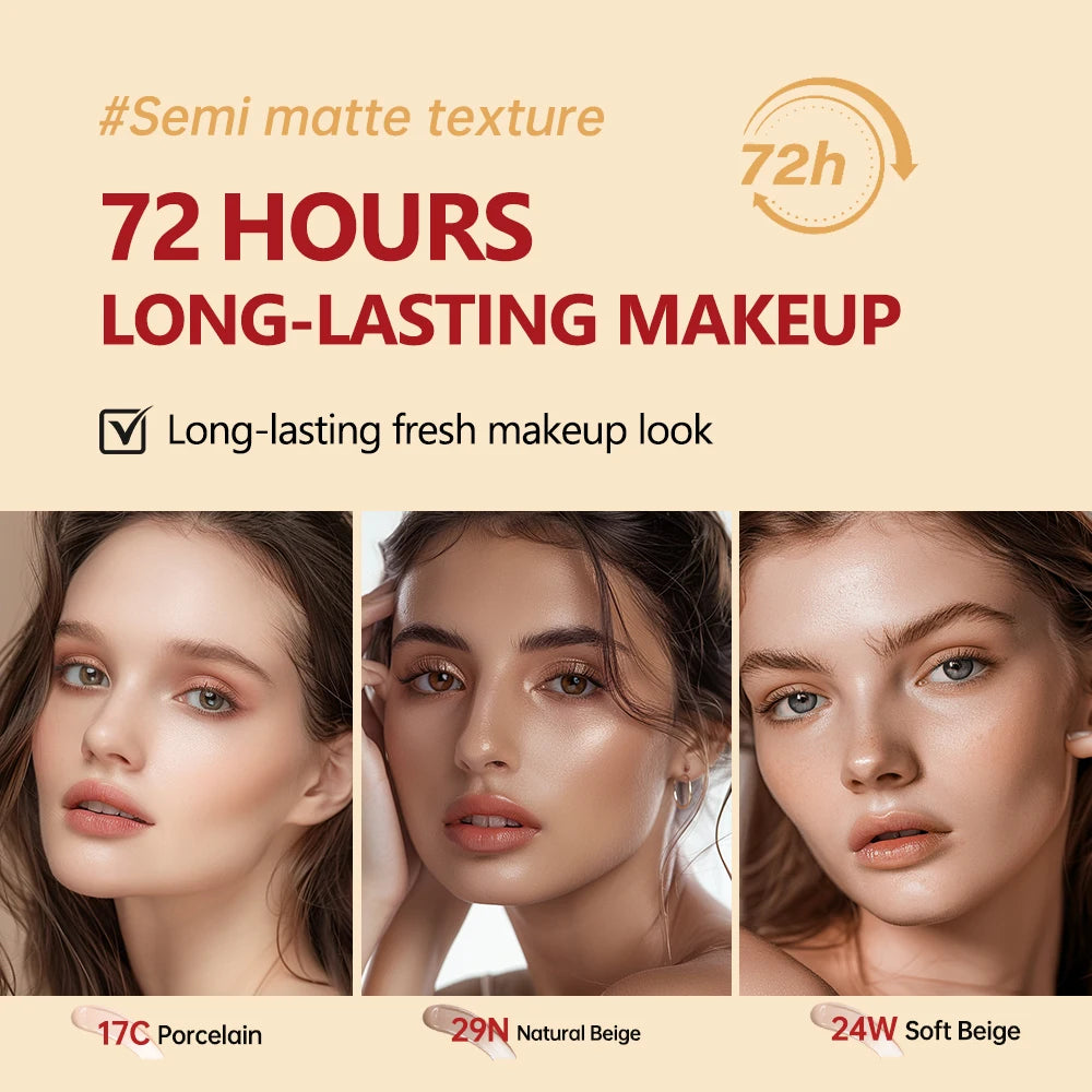 Fond de Teint Cushion Solaire Hydratant Correcteur Contrôle Brillance — Cosmétiques Coréens