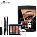 Kit Maquillage Yeux POPFEEL — Palette Fard à Paupières, Mascara, Eyeliner