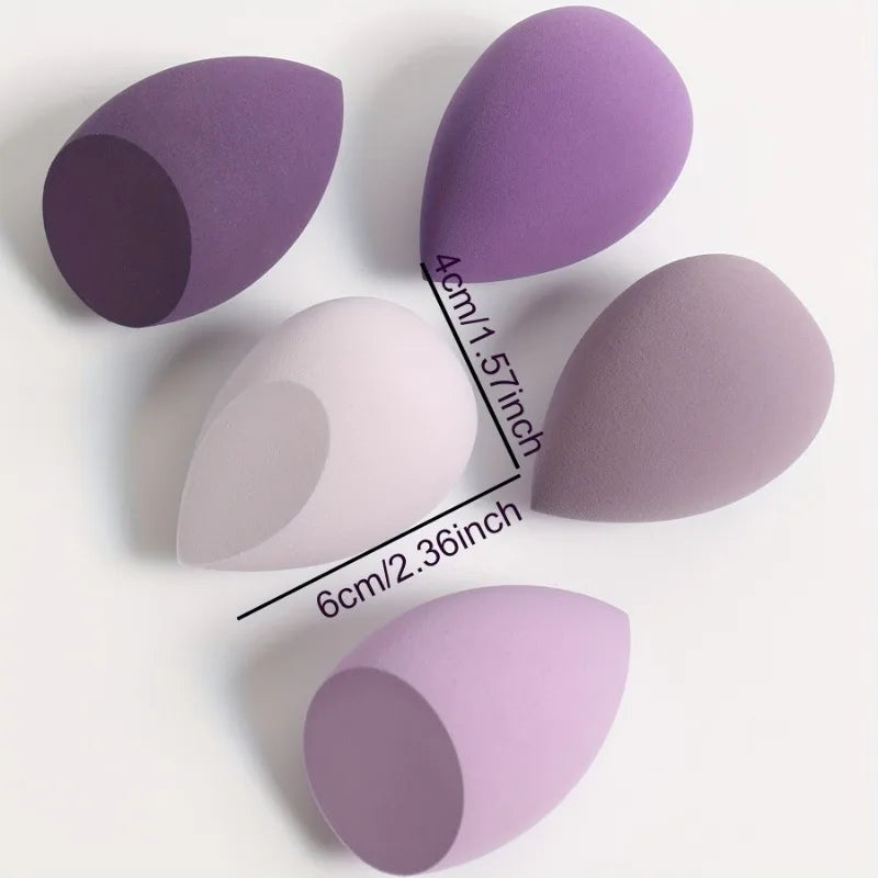 Éponges Maquillage Douces Sans Latex 1/10 Pièces — Usage Sec & Humide