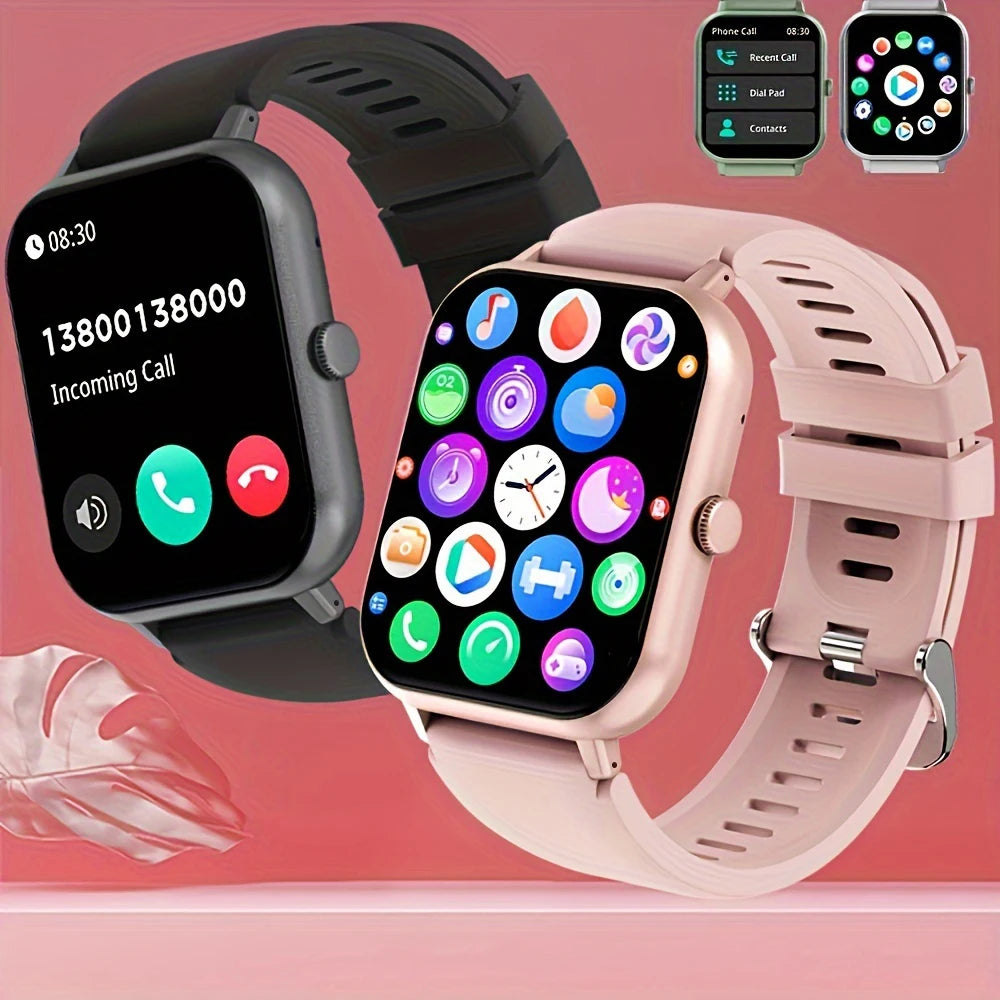 Montre Connectée Appels Sans Fil — Multi-Sport, Homme Femme, Compatible iPhone Android