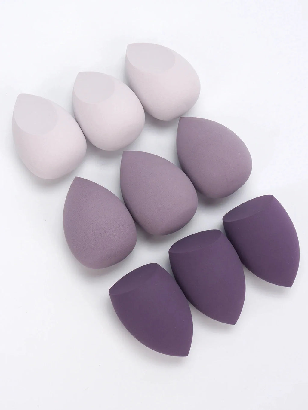 Set Éponges Maquillage Douces 4/8 Pièces — Beauty Egg & Puff pour Fond de Teint