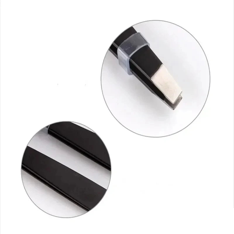 Pince à Sourcils Professionnelle 1/4 Pièces — Outil Maquillage & Épilation