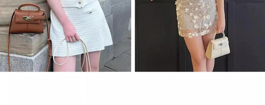 Sac Trapézoïdal Femme Cuir PU 2025 — Sac À Main Top-Handle Élégant