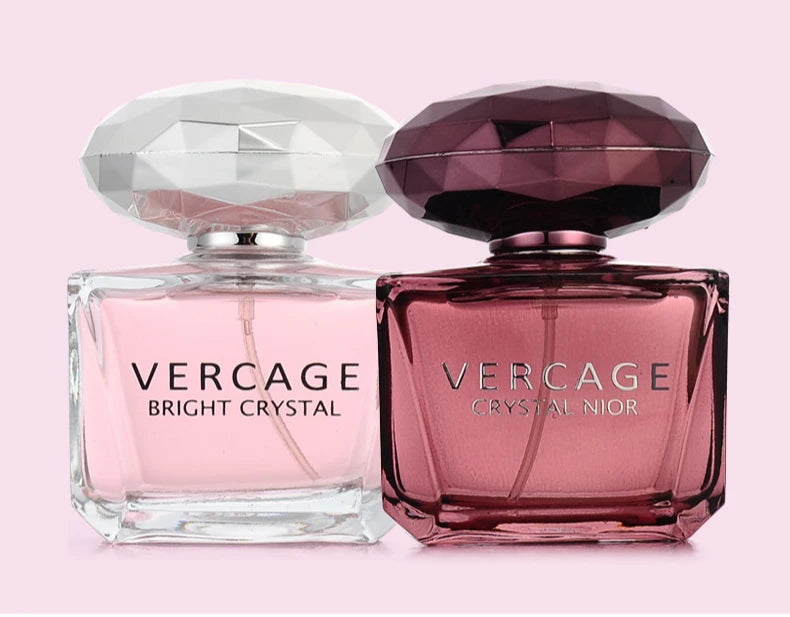 Parfum Femme Sweet Love — Spray Corps Longue Durée 50ml, Senteur Florale, Flacon Diamant Crystal