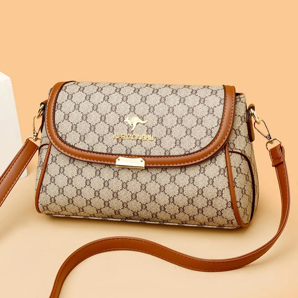 Sac À Main Femme Fleurs Luxe — Bandoulière Épaule, Tote Casual Tendance