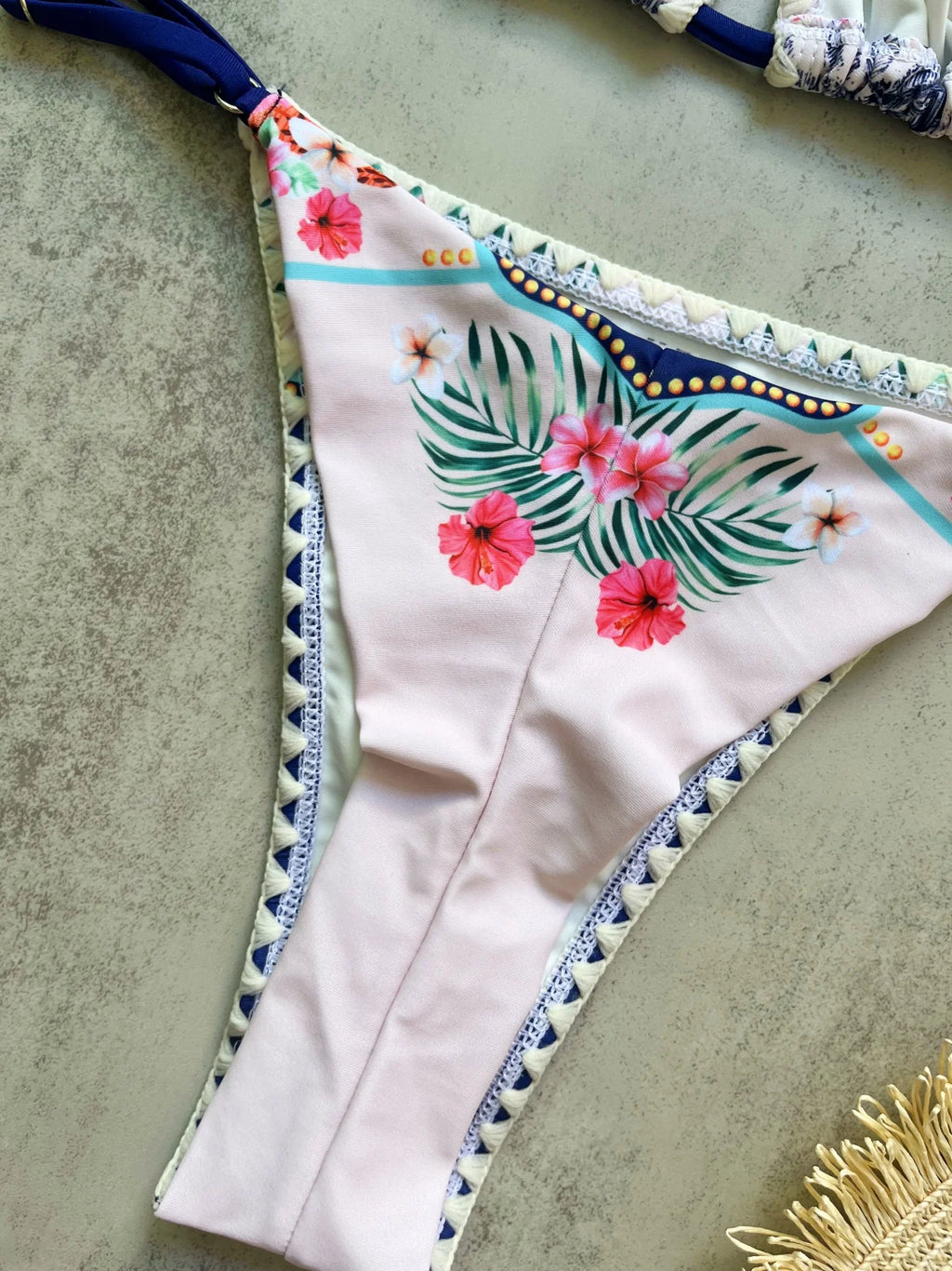 Bikini Triangle Halter Imprimé 2025 — 2 Pièces, Maillot de Bain Femme Plage Été