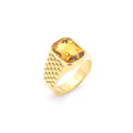 Bague Homme Acier Inoxydable 316L Multi-Pierres Précieuses — Luxe & Élégant