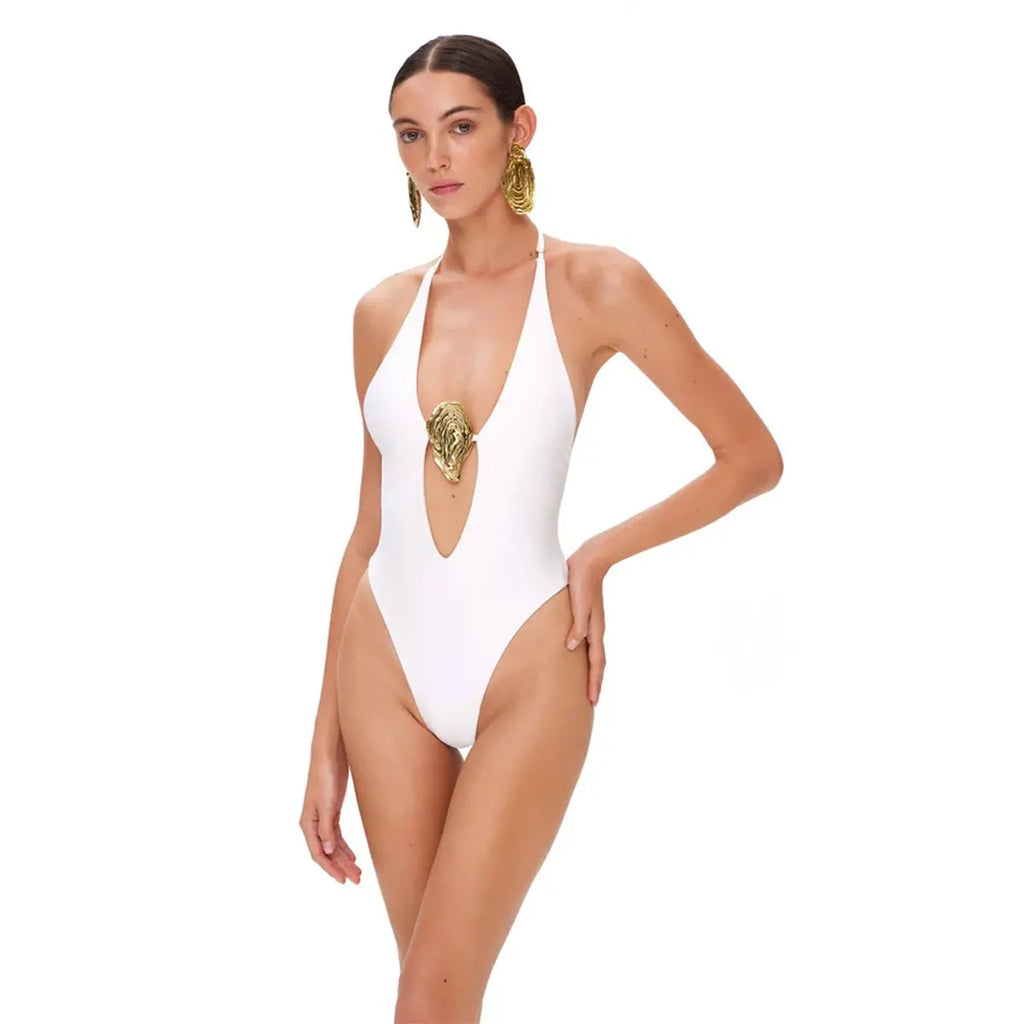 Bikini 2-3 Pièces Femme Push Up — Imprimé Coquillage, Style Brésilien Plage