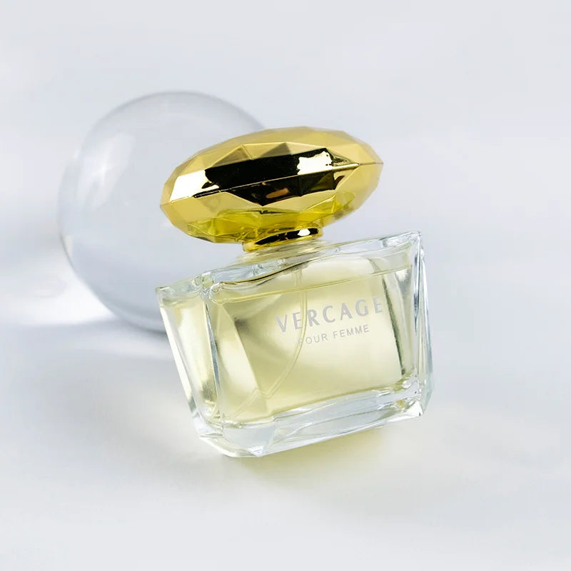 Parfum Femme Sweet Love — Spray Corps Longue Durée 50ml, Senteur Florale, Flacon Diamant Crystal
