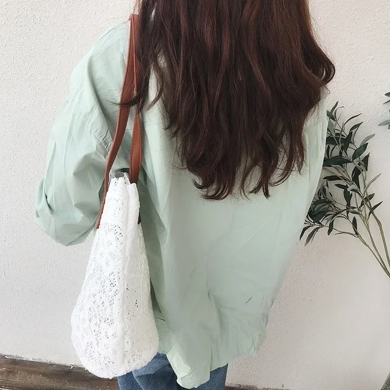 Sac À Main Femme Toile & Cuir — Bandoulière Luxe, Style Casual Fashion
