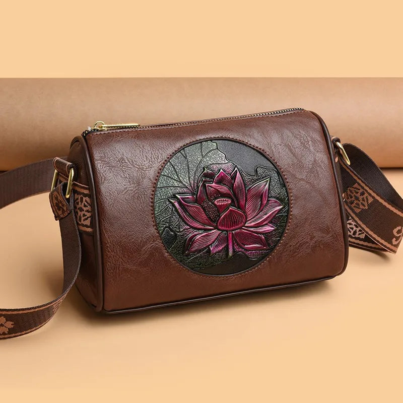 Sac Seau Femme Cuir PU Souple — Tote Casual Grande Capacité, Bandoulière