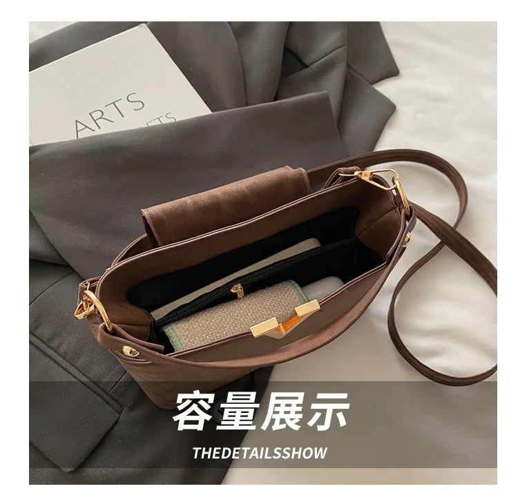 Sac à Main Femme Bandoulière 2026 — Luxe Designer, Grande Capacité, Tendance