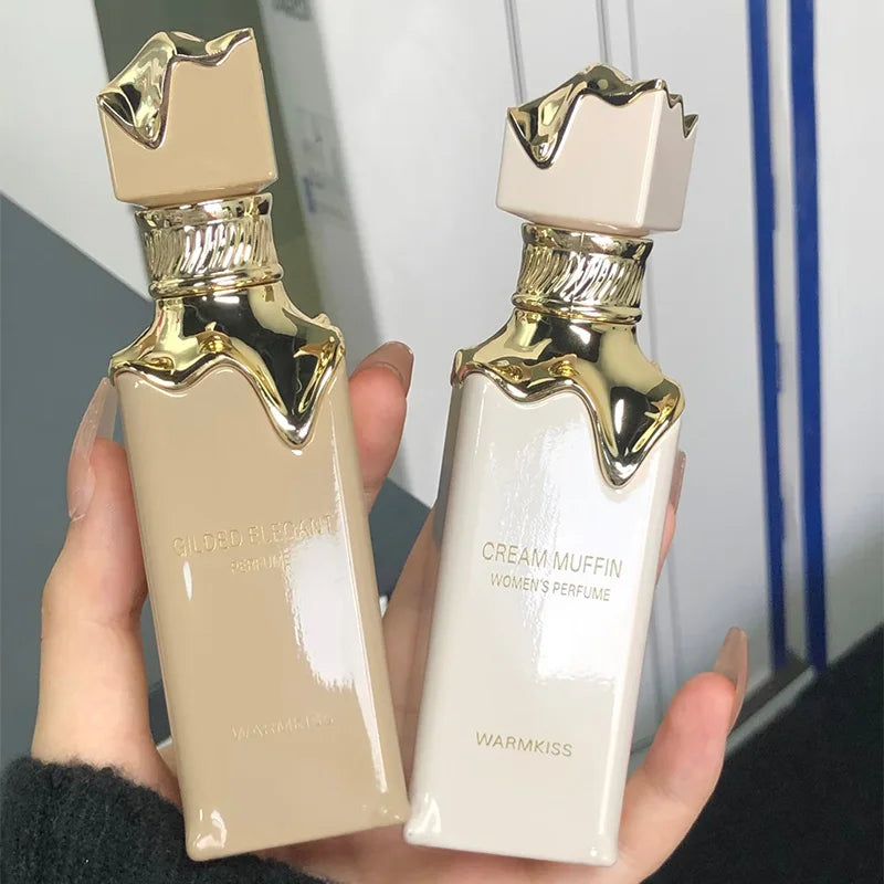 Eau de Toilette Unisexe 50ml — Parfum Arabe Gourmand Caramel Vanille Crème, Longue Durée