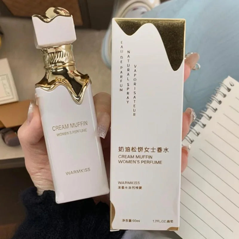 Eau de Toilette Unisexe 50ml — Parfum Arabe Gourmand Caramel Vanille Crème, Longue Durée