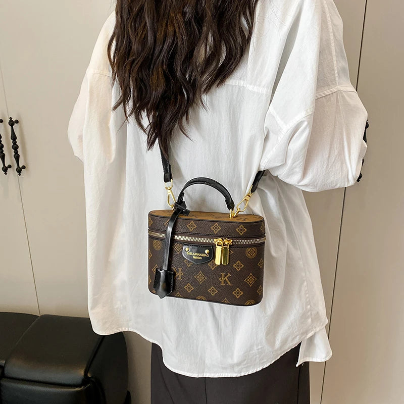 Sac Épaule Femme Cuir PU Imprimé — Bandoulière Fashion Tendance 2025