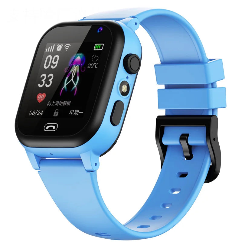Montre Connectée Enfant Lenovo — GPS, Caméra, SOS, Appels, Smartwatch Garçon Fille