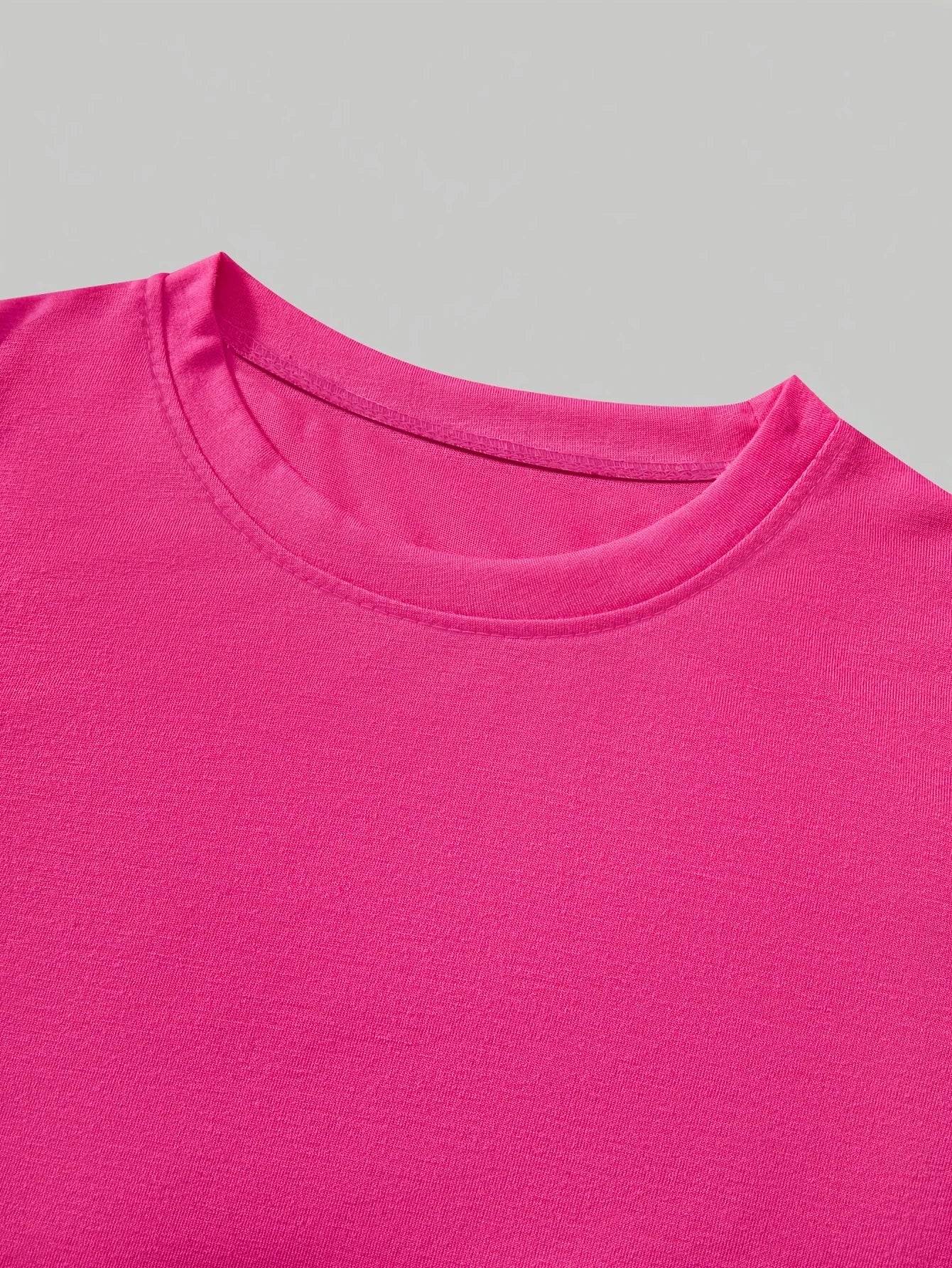 Ensemble 2 pièces filles – T-shirt col rond imprimé capybara nœud & short décontracté, 4-12 ans