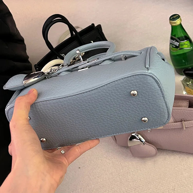 Sac À Main Femme Cuir Vintage — Messenger Bandoulière Épaule, Tote Luxe