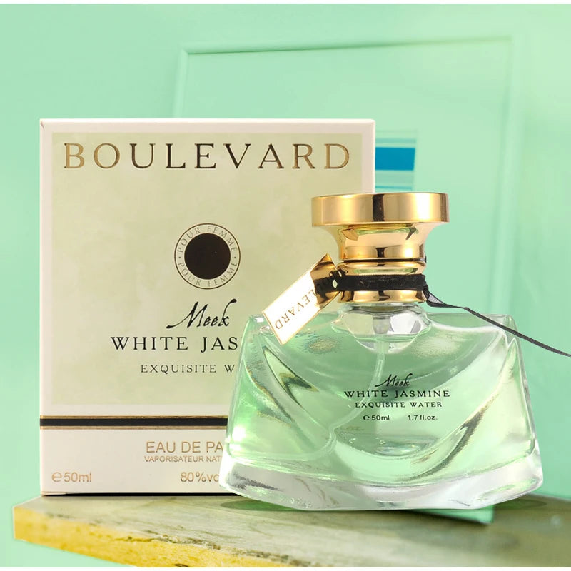عطر نسائي ياسمين الليل الفاخر - زجاجة ألماس، ماء تواليت يدوم طويلاً