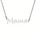 Collier Pendentif MAMA Tendance & Mignon – Bijou Chaîne Clavicule Fête des Mères