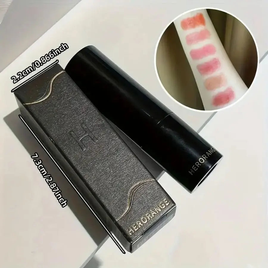 Rouge à Lèvres Hydratant Miroir Waterproof — Longue Tenue, Cadeau Saint-Valentin