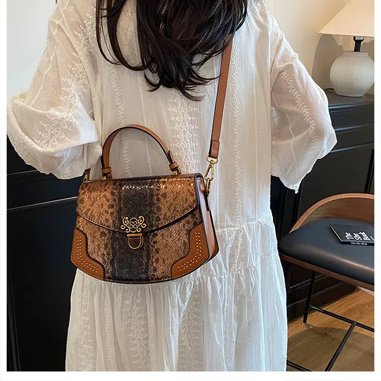 Sac À Main Femme Luxe Grande Capacité — Cuir Élégant, Tote Épaule, Grande Marque