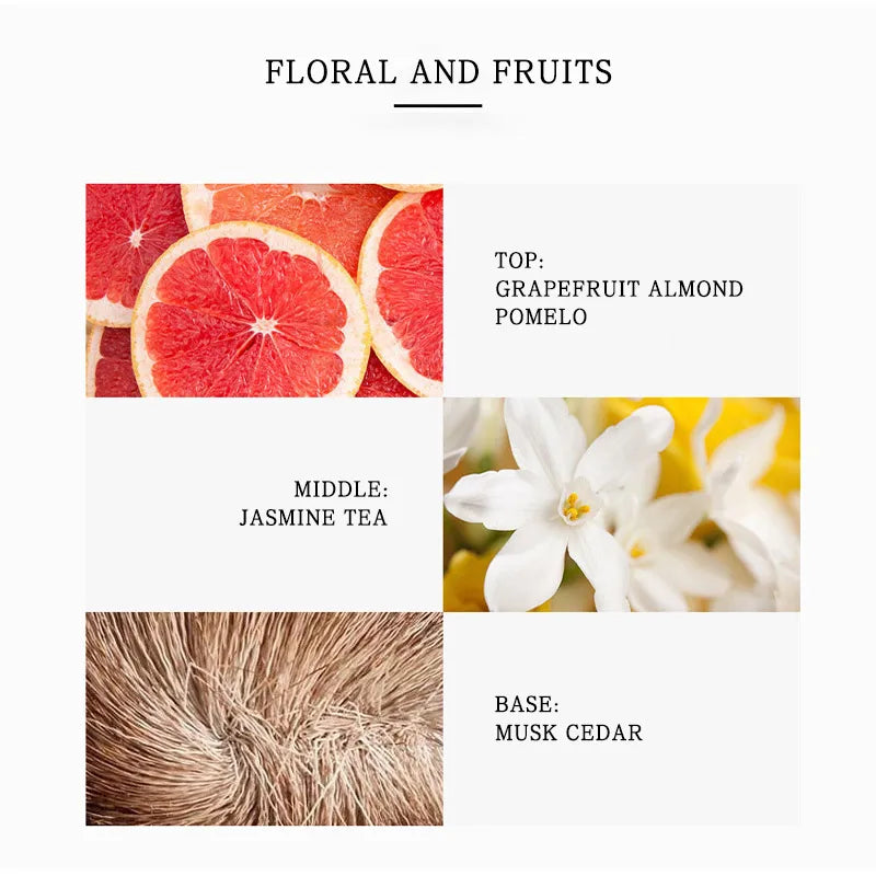 عطر نسائي ياسمين الليل الفاخر - زجاجة ألماس، ماء تواليت يدوم طويلاً