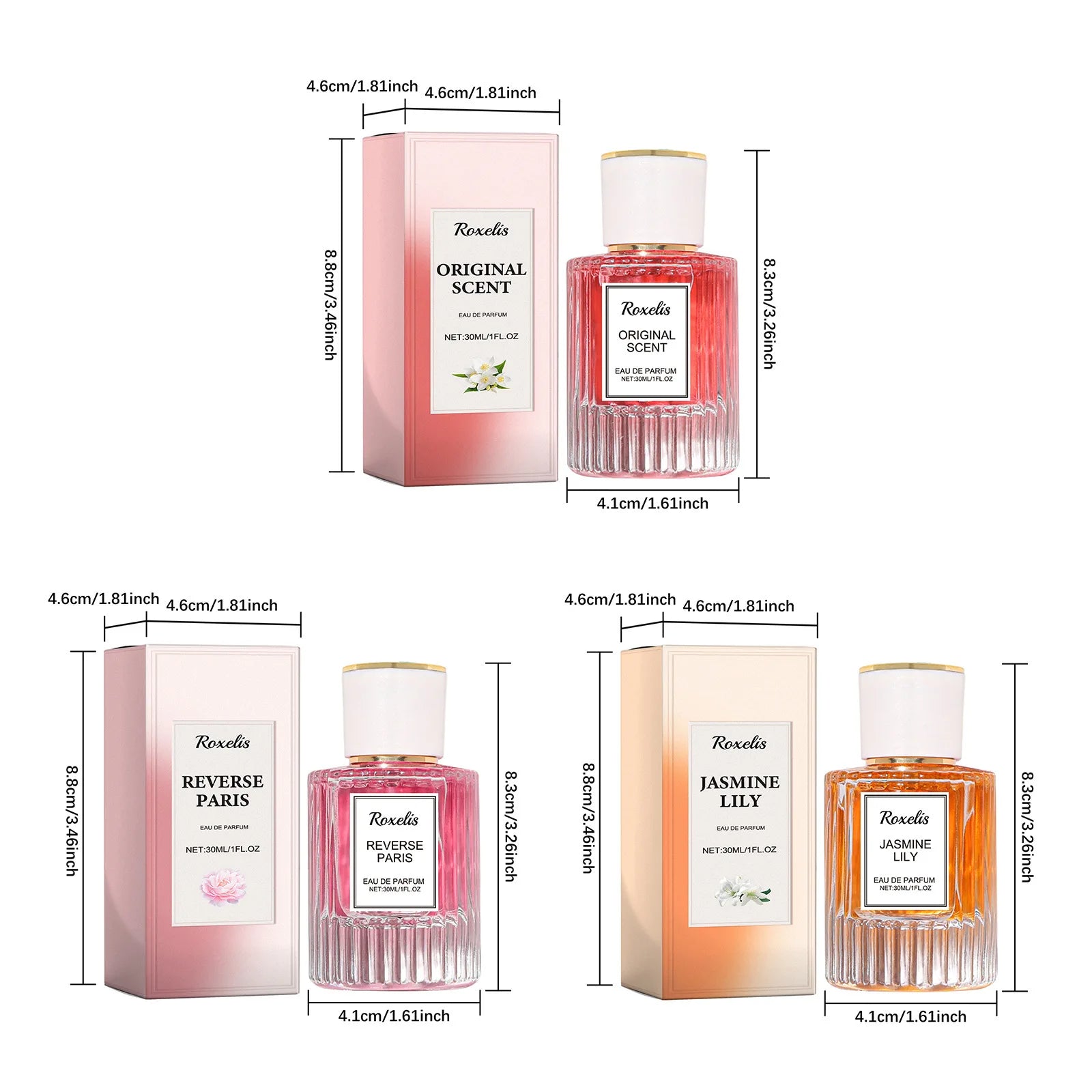 Parfum Jasmin Phéromones Femme 30ml — Fragrance Florale Longue Durée