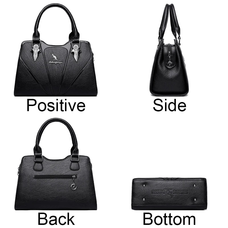 Sac à Main Femme Luxe — Cuir, Bandoulière, Sac Épaule Grande Marque 2024