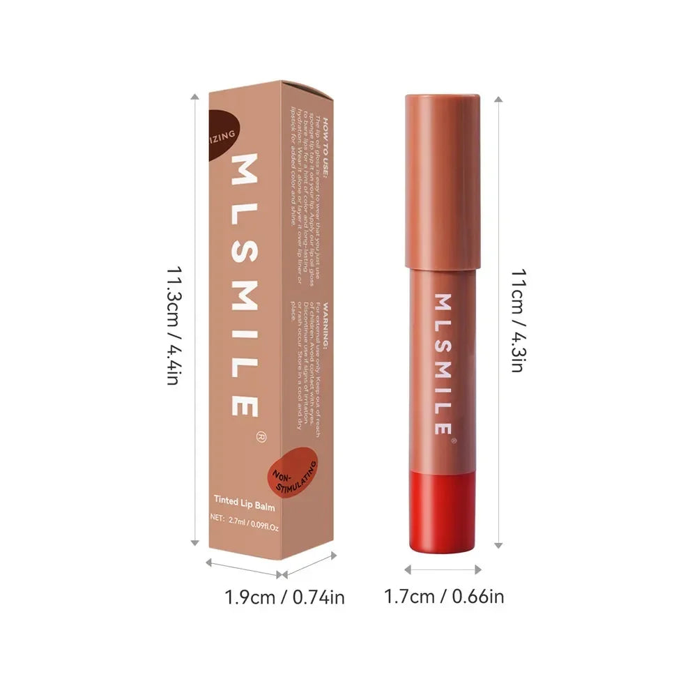 Crayon Lèvres Velours Waterproof 6 Couleurs Longue Tenue — Nude & Rose