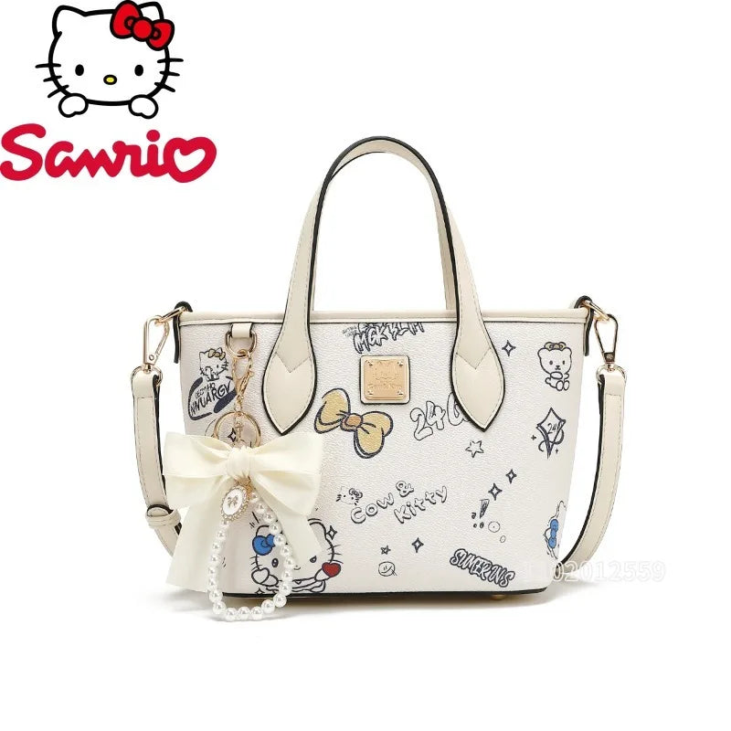 Sac À Main Hello Kitty Femme — Cartoon Mignon, Sac Épaule Bandoulière Tendance
