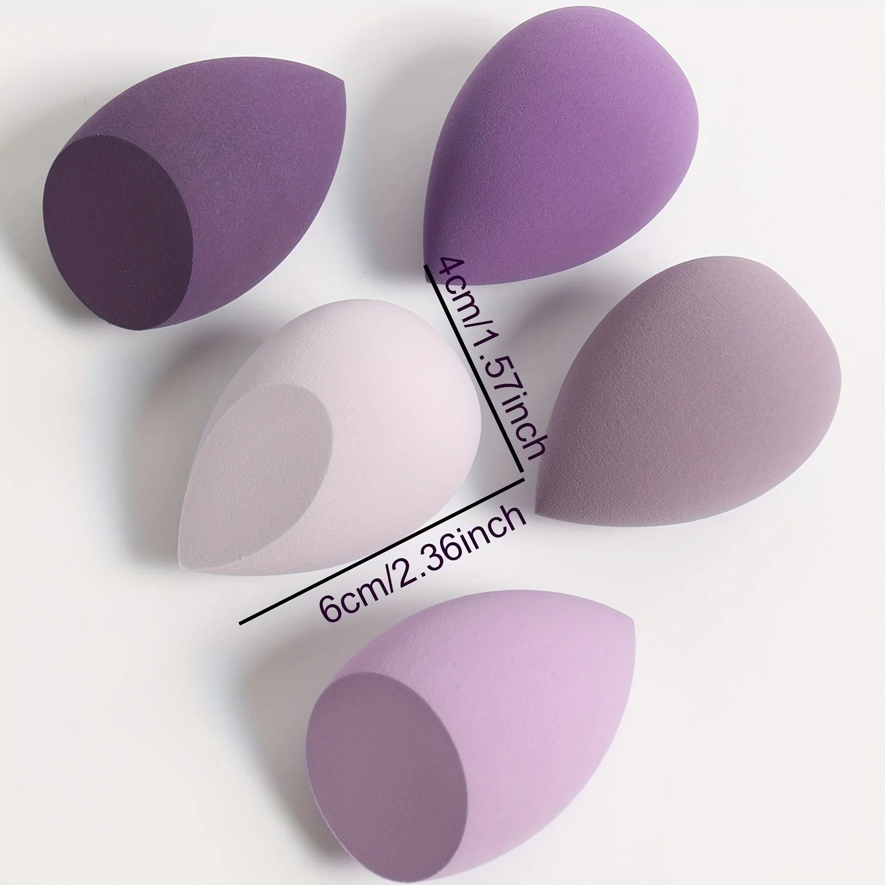 Éponges Maquillage Douces Sans Latex 1/10 Pièces — Usage Sec & Humide