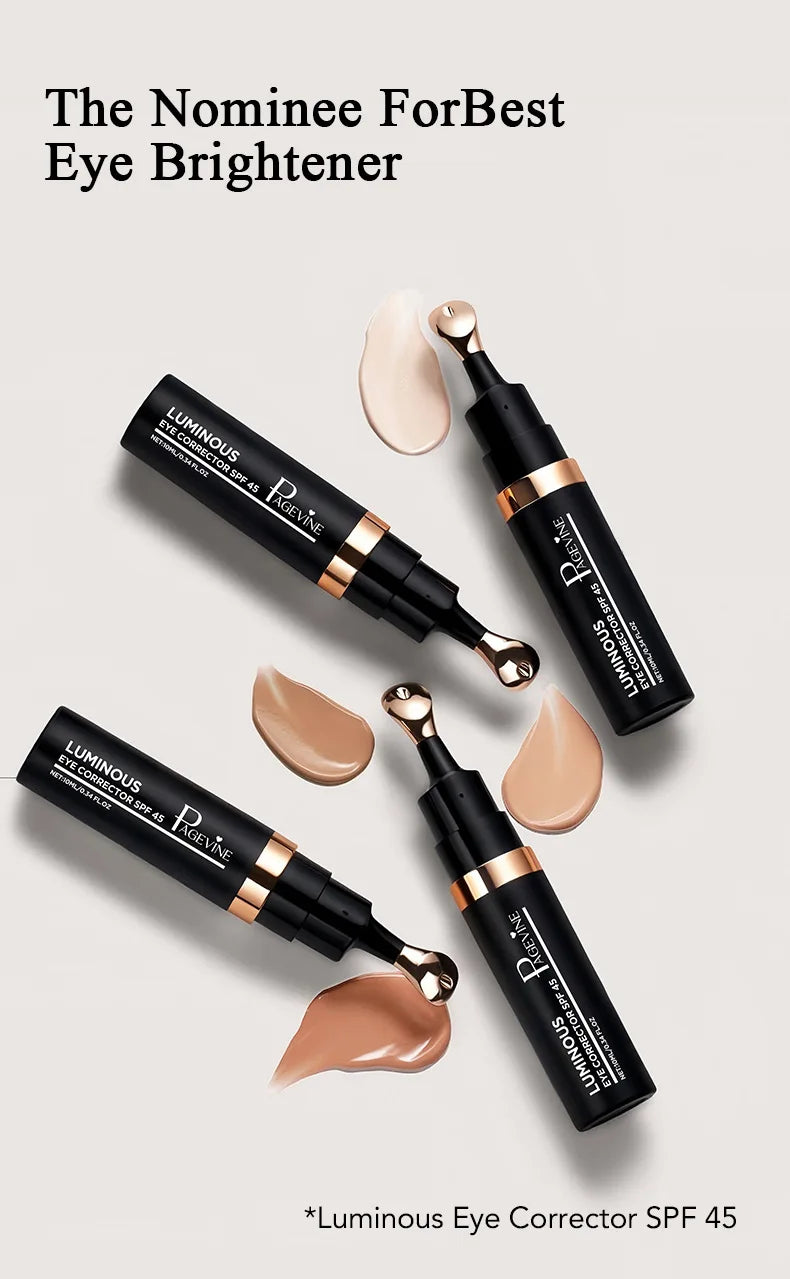 Correcteur Lumineux 4 Couleurs — Anti-Cernes, Illuminateur, Maquillage Liquide