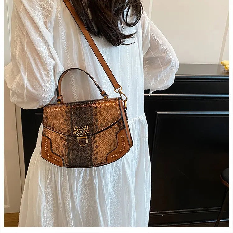 Sac À Main Femme Luxe Grande Capacité — Cuir Élégant, Tote Épaule, Grande Marque