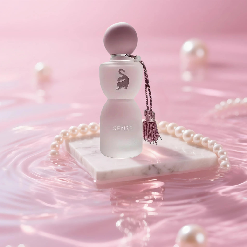 SENSE Eau de Parfum 75ml Pink Leopard — Parfum Arabe Femme, Notes Florales & Agrumes