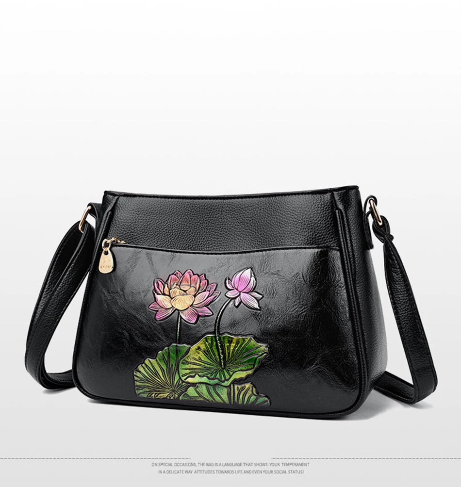 Sac À Main Femme Luxe Cuir Souple — Bandoulière Épaule, Messenger Bag 2025