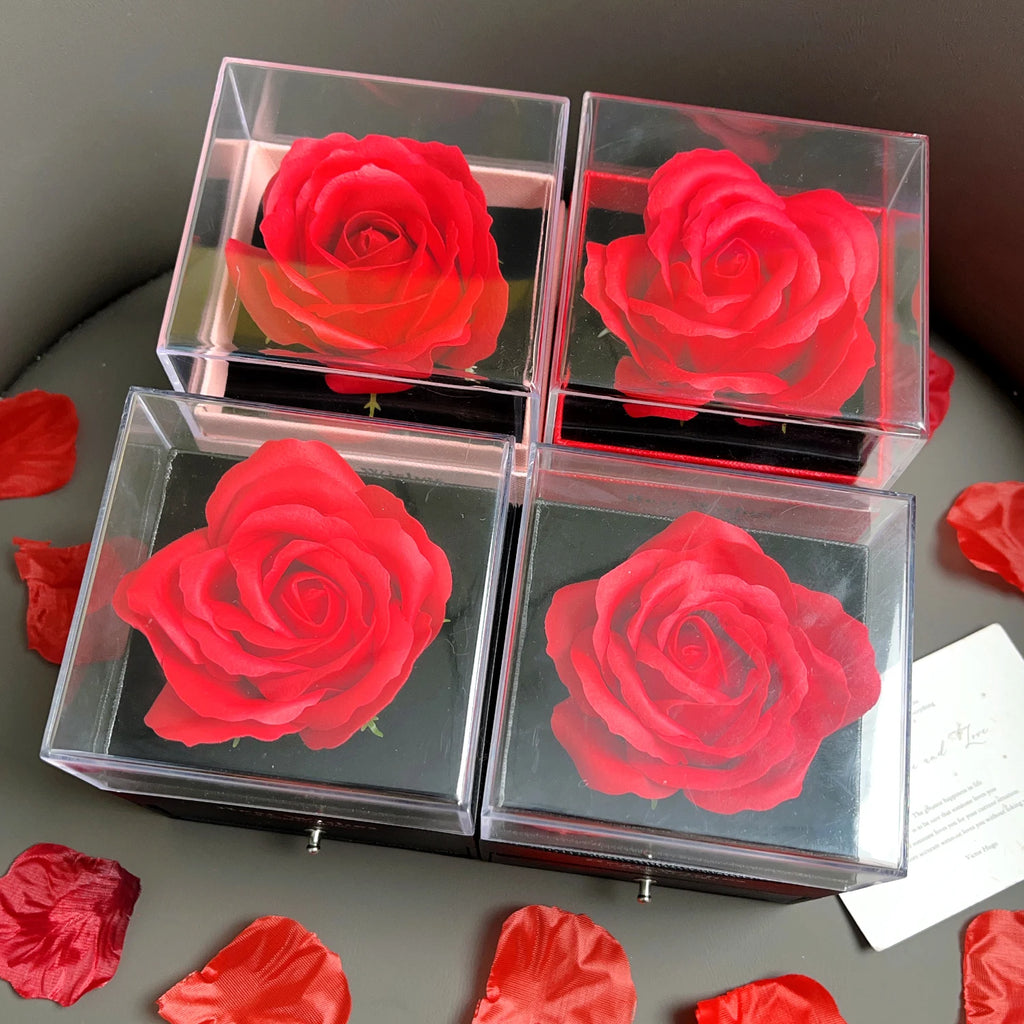 Coffret Cadeau Saint-Valentin 2025 — Collier Cœur Scintillant & Boîte Rose Luxueuse