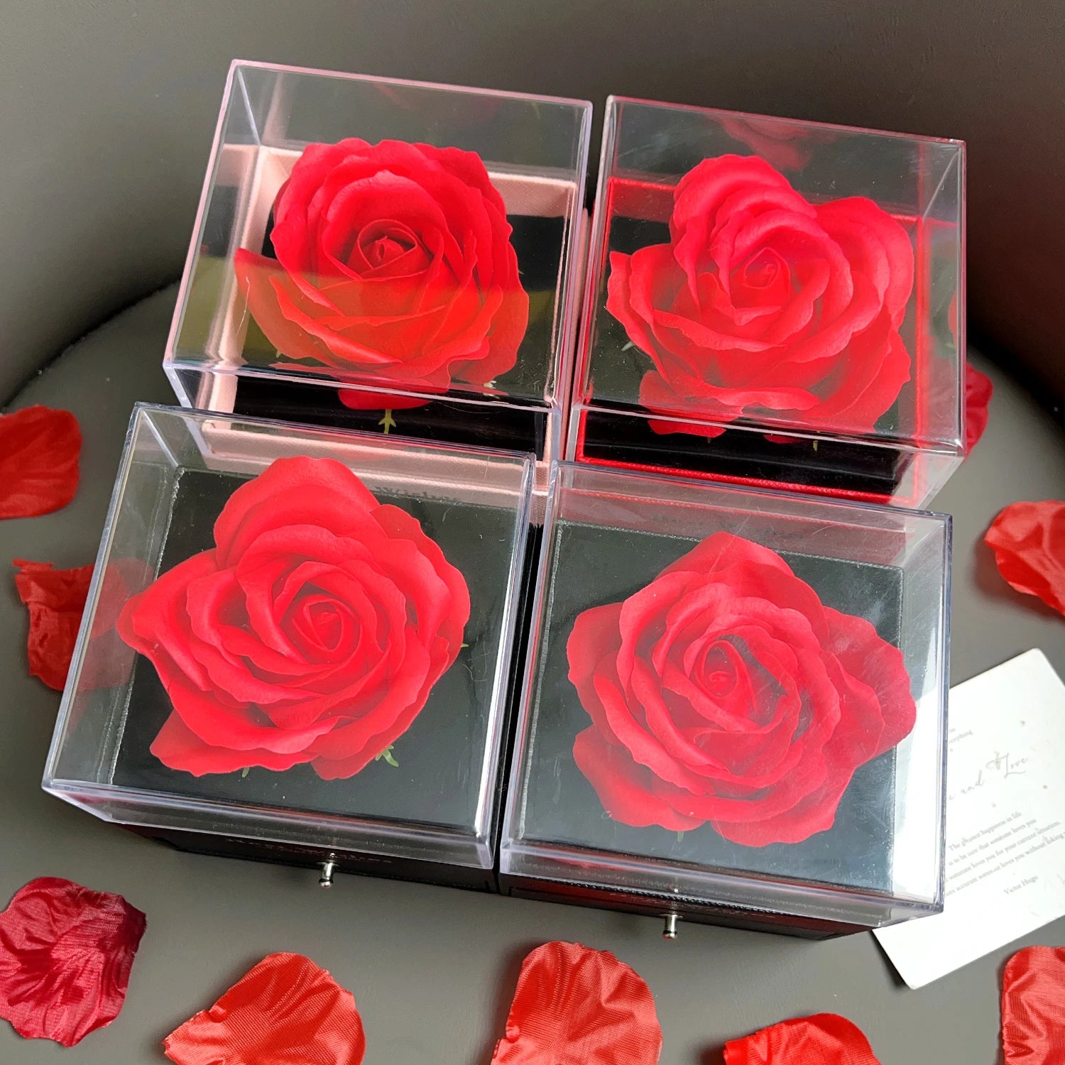Coffret Cadeau Saint-Valentin 2025 — Collier Cœur Scintillant & Boîte Rose Luxueuse