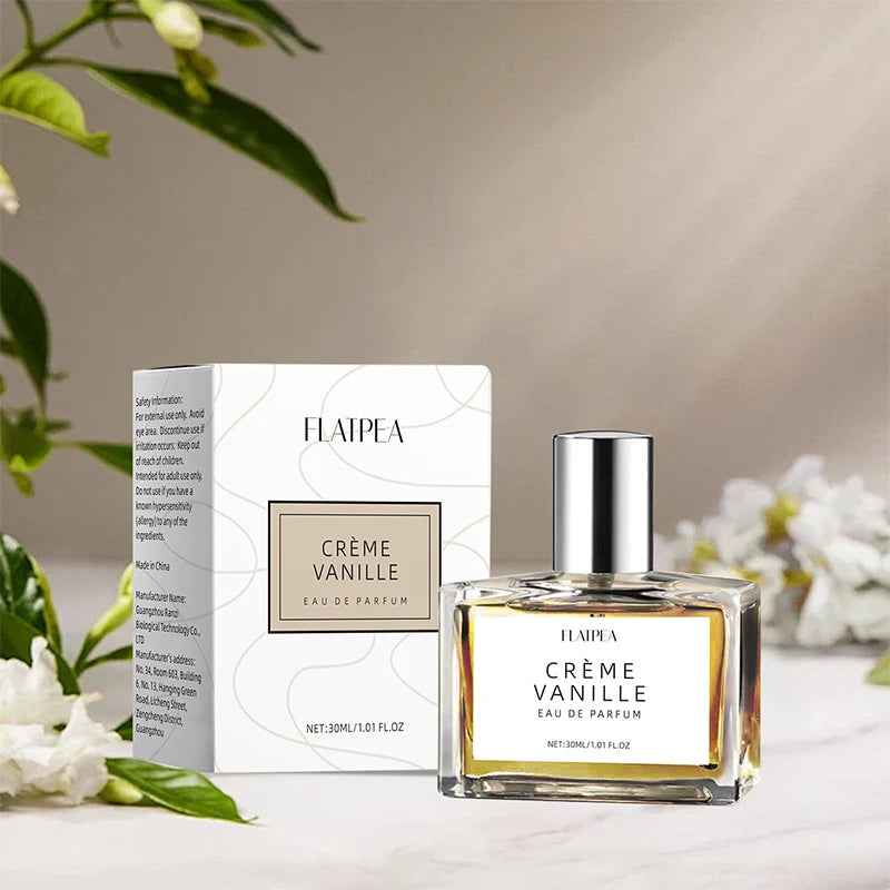 Eau de Parfum Vanille Crème Gourmande 30ml — Fragrance Unisexe Irrésistible