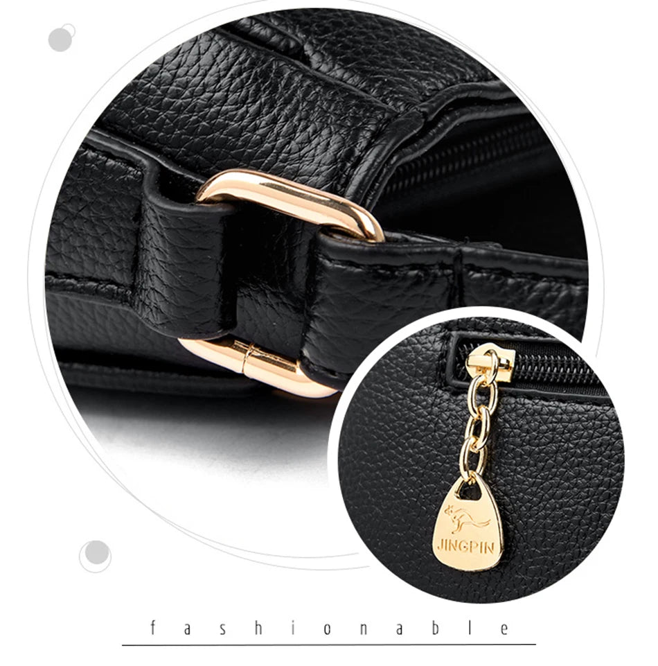 Sac À Main Femme Luxe Cuir Souple — Bandoulière Épaule, Messenger Bag 2025