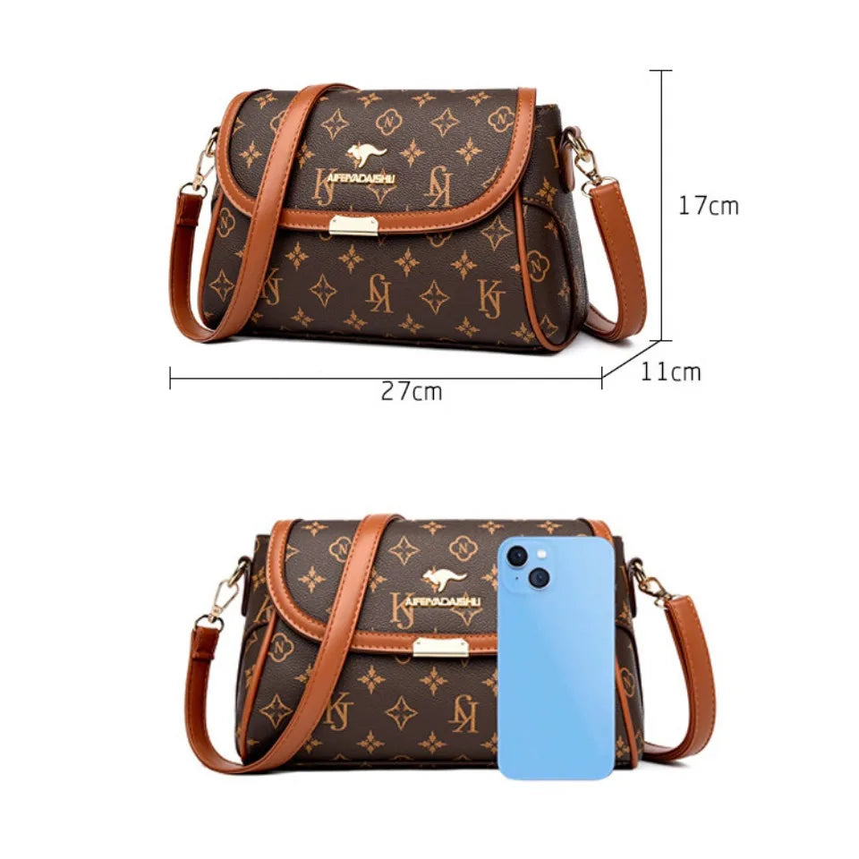 Sac À Main Femme Fleurs Luxe — Bandoulière Épaule, Tote Casual Tendance