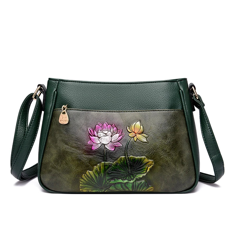 Sac À Main Femme Luxe Cuir Souple — Bandoulière Épaule, Messenger Bag 2025