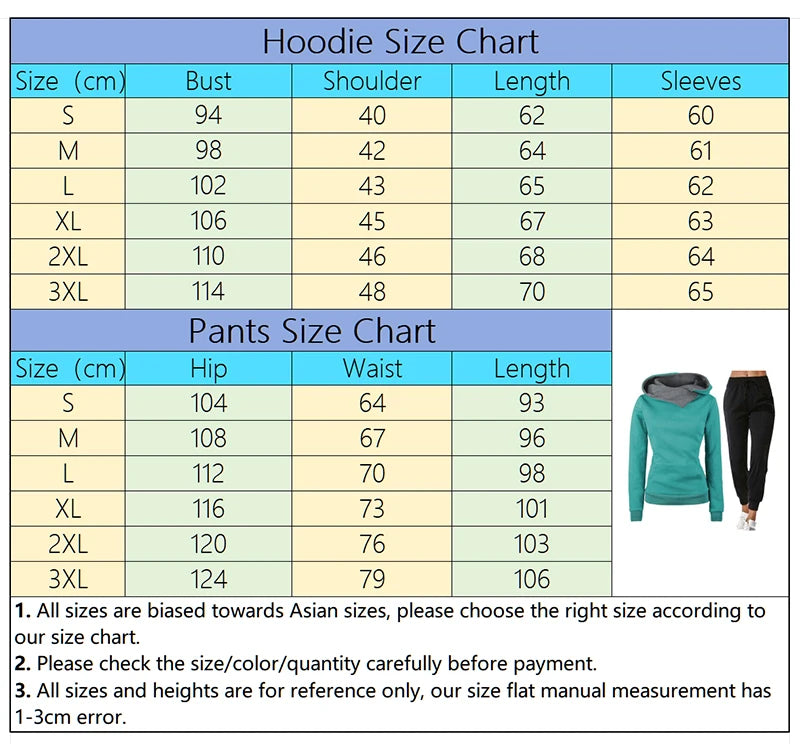 Survêtement Femme Casual Sport 2025 — Sweatshirt Manches Longues & Pantalon