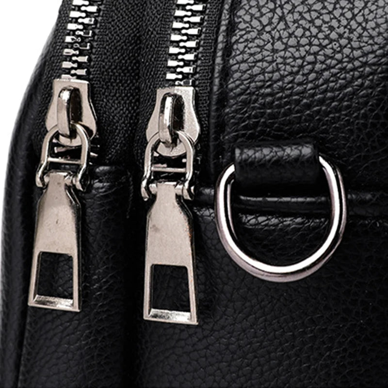 Sac à Main Femme Cuir Luxe Designer — Bandoulière Épaule, Grande Marque