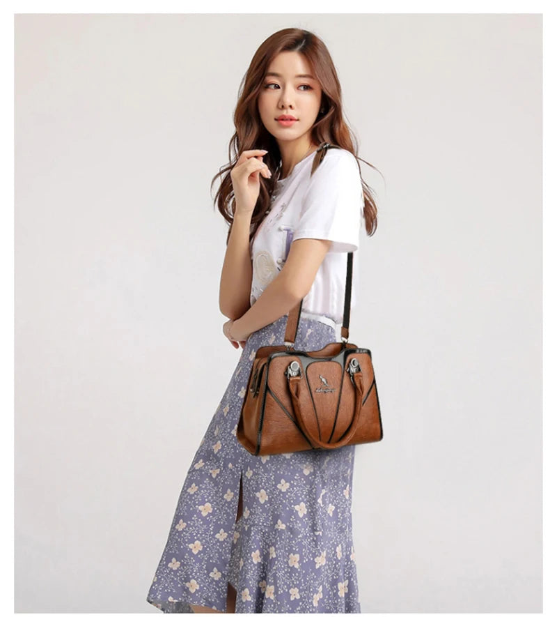 Sac à Main Femme Luxe — Cuir, Bandoulière, Sac Épaule Grande Marque 2024