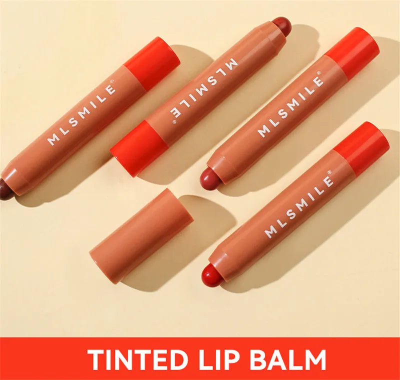 Crayon Lèvres Velours Waterproof 6 Couleurs Longue Tenue — Nude & Rose