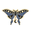 Broche Papillon & Phalène — Insecte Animal, Pin's Badge Revers, Bijou Fantaisie