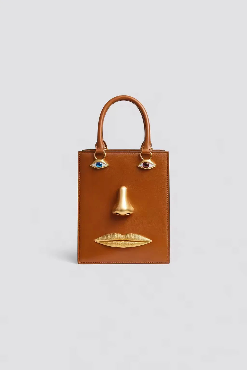 Sac À Main Femme Portrait Personnalisé — Style Rétro, Bandoulière Mono-Épaule