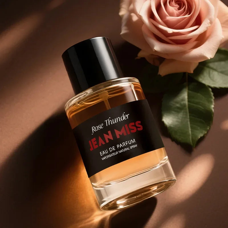 عطر للجنسين بتركيز ماء عطر 100 مل – عطر زهري برائحة بتلات الورد والحمضيات، يدوم طويلاً