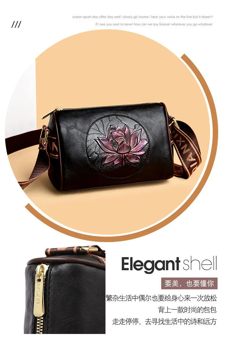 Sac Seau Femme Cuir PU Souple — Tote Casual Grande Capacité, Bandoulière